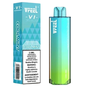 Cool Mint of Vfeel V1 6K puff Disposable vape